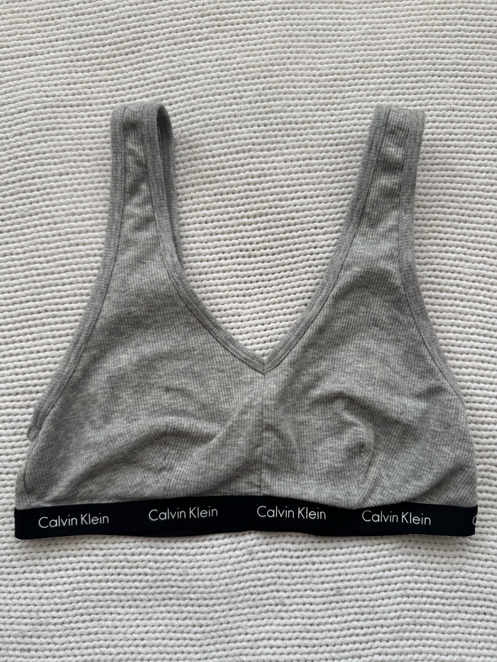 Calvin Klein Gray Bralette